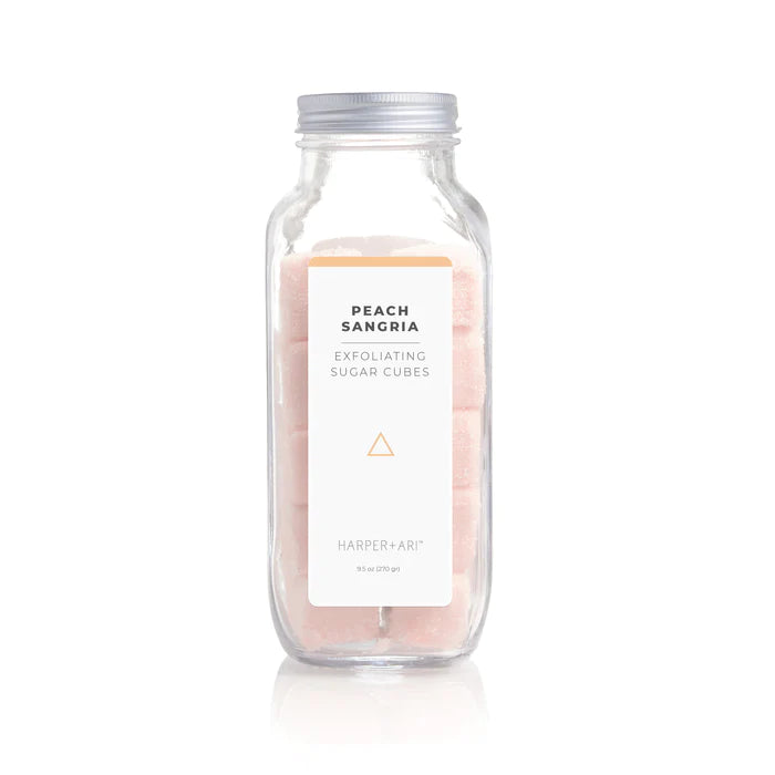 Harper + Ari Peach Sangria Exfoliating Sugar Cubes